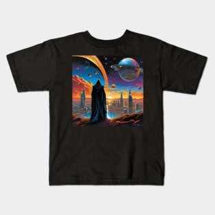 Alien Dreamscape Surreal Sci-Fi Landscapes 1 Kids T-Shirt